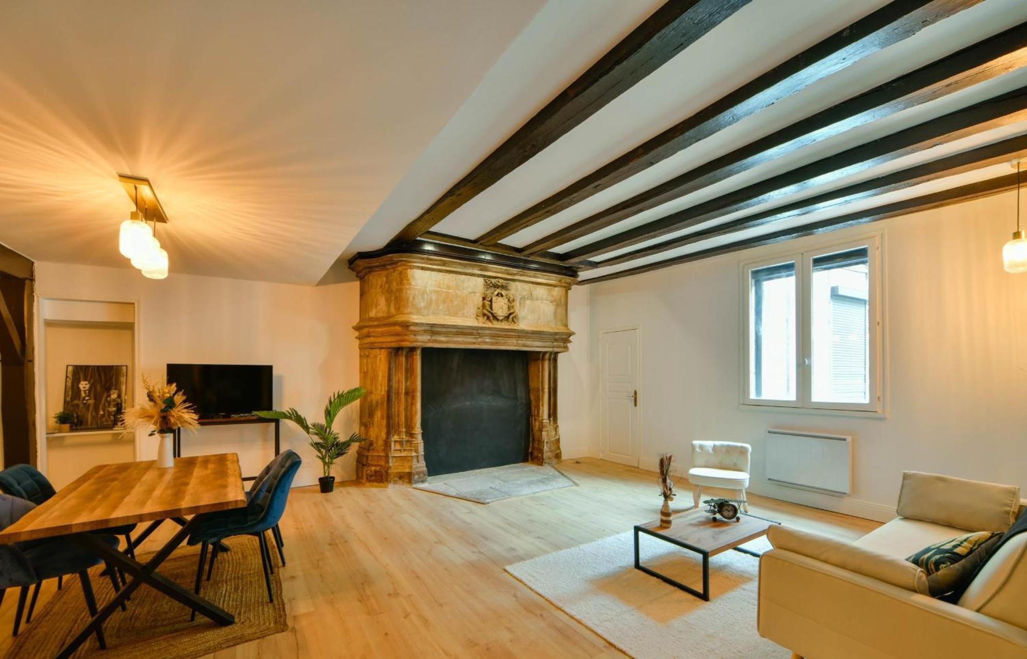 La Dame Blanche - Appartement Hypercentre Historique 博格斯 外观 照片