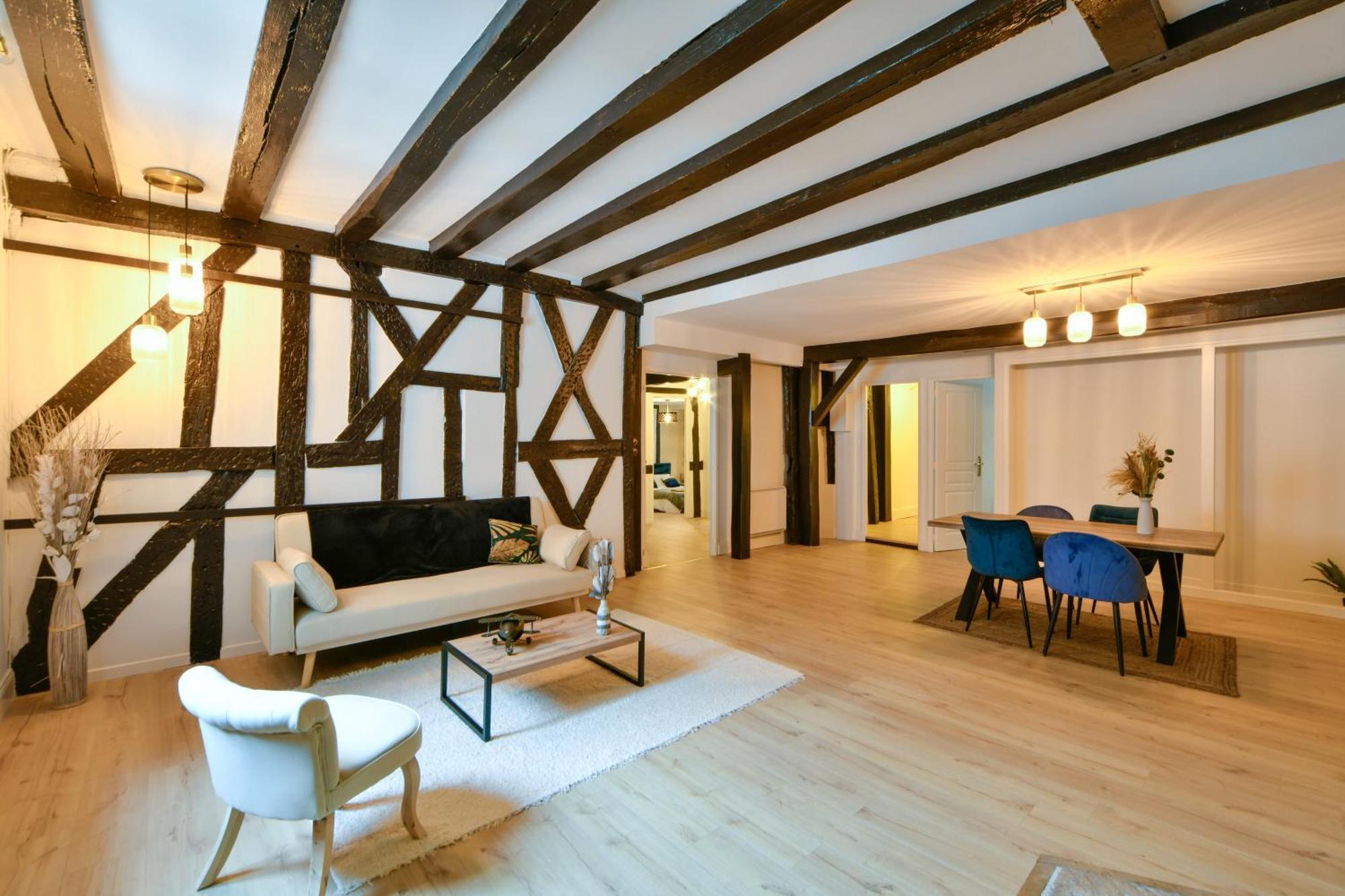 La Dame Blanche - Appartement Hypercentre Historique 博格斯 外观 照片