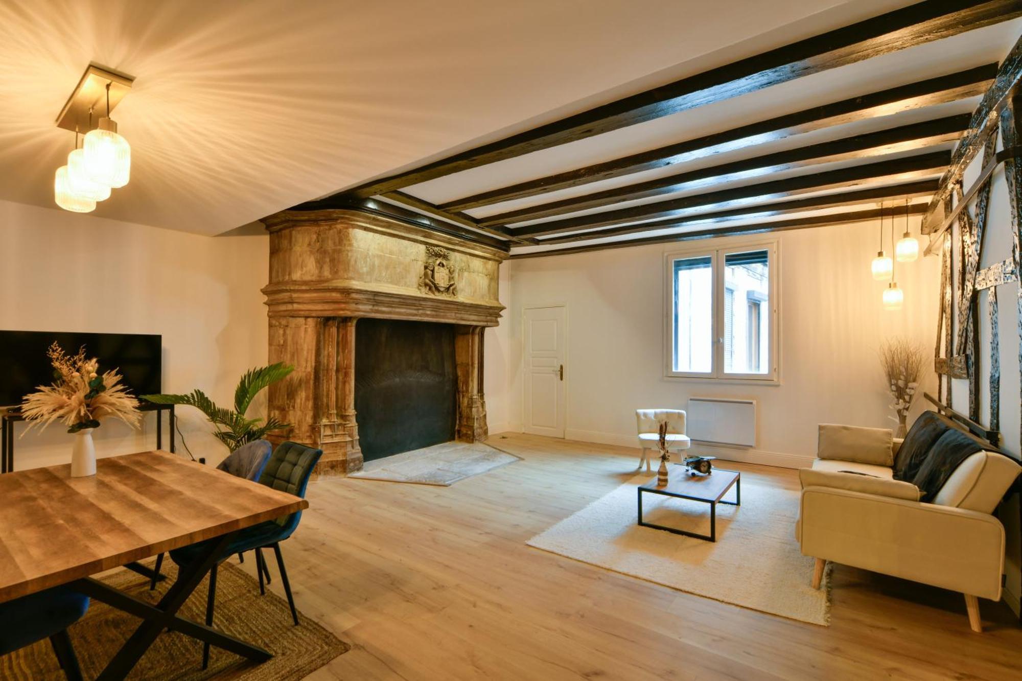 La Dame Blanche - Appartement Hypercentre Historique 博格斯 外观 照片